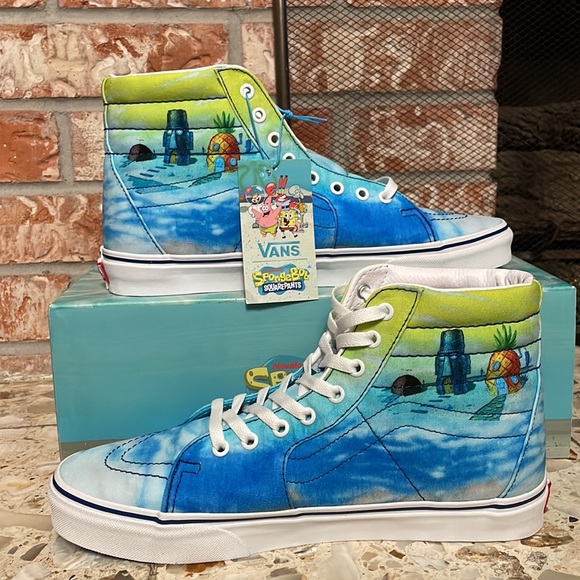 Vans Sk8 Hi SpongeBob imaginaaation limited edition - Picture 3 of 12